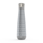 Перистил със сив модел на снежинка 