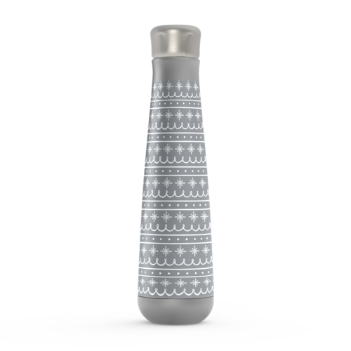 Gray Snowflake Pattern Peristyle